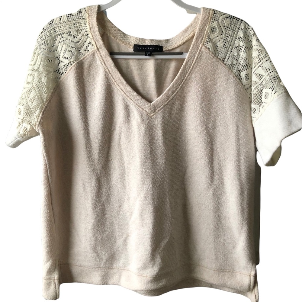 Sanctuary Terry Cloth Top